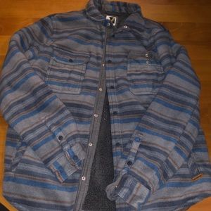sherpa lined flannel